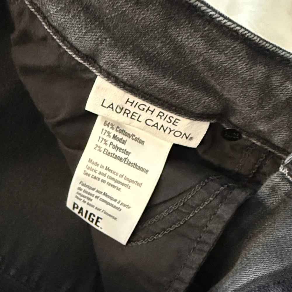 PAIGE Dark Laurel Canyon Flare Women's Jeans - Picture 3 of 5